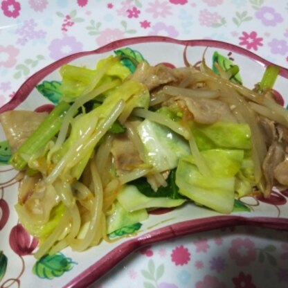 シンプルな野菜炒め大好きです❤美味しかったです＾＾